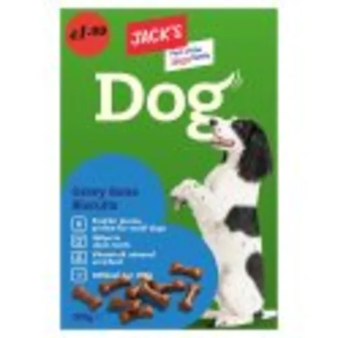 Jack's Dog Gravy Bone Biscuit 500g