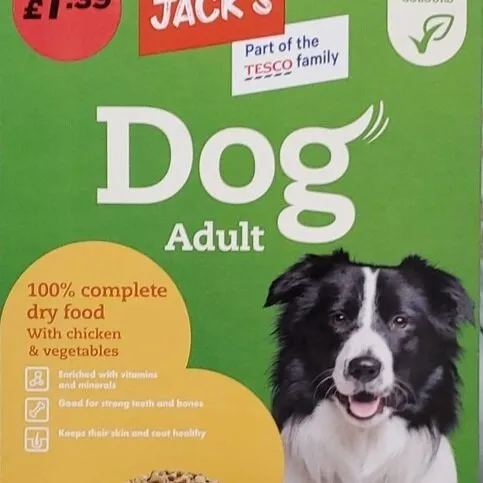 Jacks Dog Food Chicken & Veg 950g