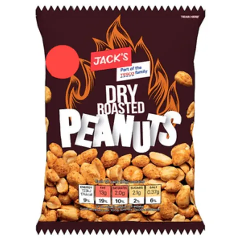 Jack's Dry Roasted Peanuts 60g