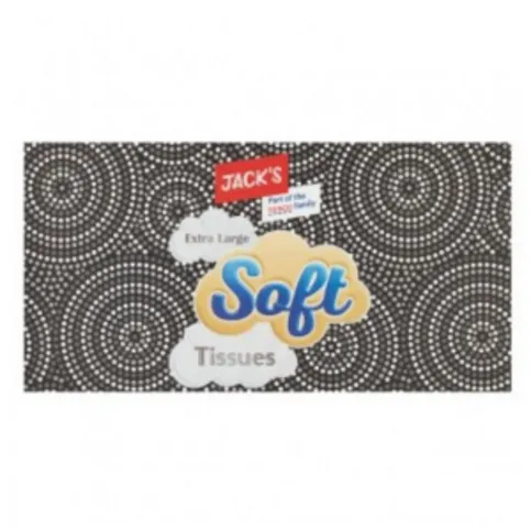 Jack's Extra Large Soft Tissues 100 Sheets