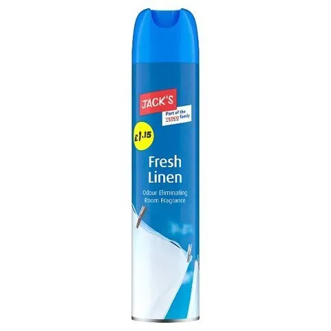 Jacks Fresh Linen Air Freshener £1.15 240ml