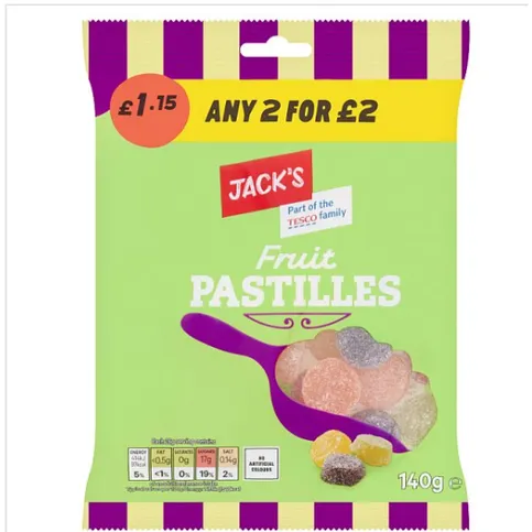 Jacks Fruit Pastilles