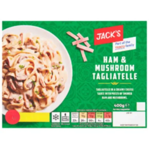 Jack's Ham & Mushroom Tagliatelle 400g