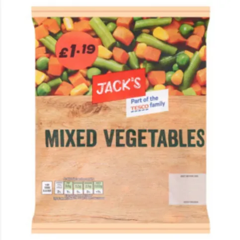 Jack's Mixed Vegetables 500g