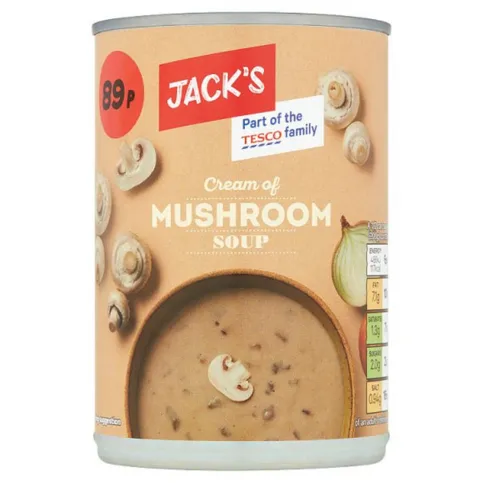 Jacks Mushroom Soup 400g