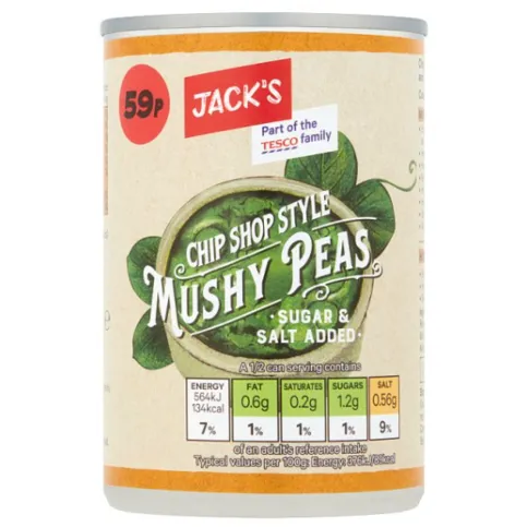 Jacks Mushy Peas