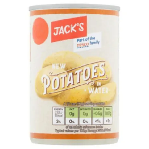 Jack's New Potatoes in Water 300g