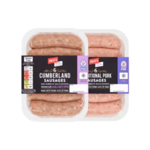 Jack's Premium Sausages - Any 2 For £6