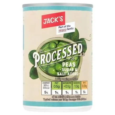Jack's Processed Peas 300g