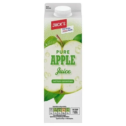 Jack's Pure Apple Juice 1 Litre