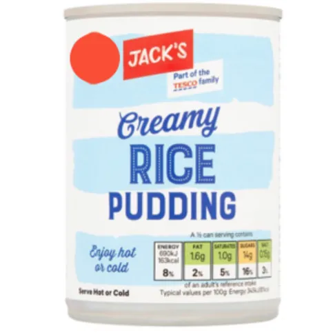Jack's Rice Pudding 400g