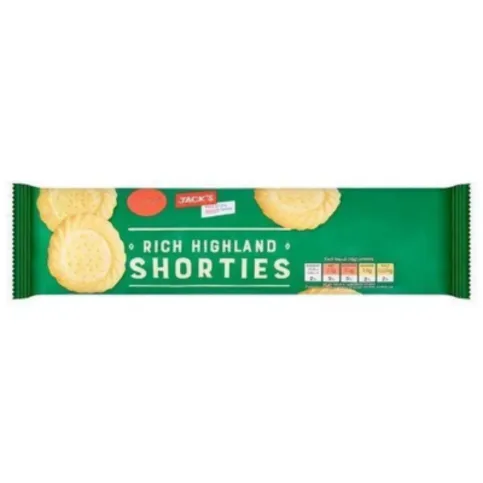 Jacks Rich Highland Shorties 200g