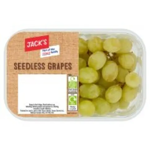 Jack's Seedless Green Grapes 500g