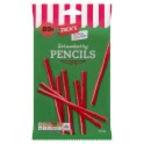 Jacks Strawberry Pencils 140g
