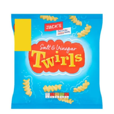 Jack’s Salt & Vinegar Twirls 110g