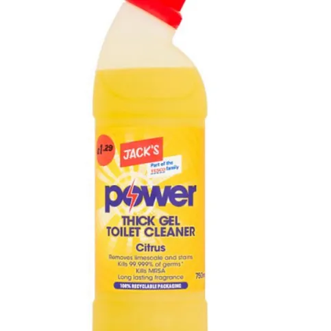 Jacks - Power Thick Gel Toilet Cleaner Citrus - 750ml