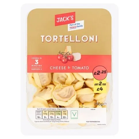 Jacks Tomato & Cheese Tortelloni