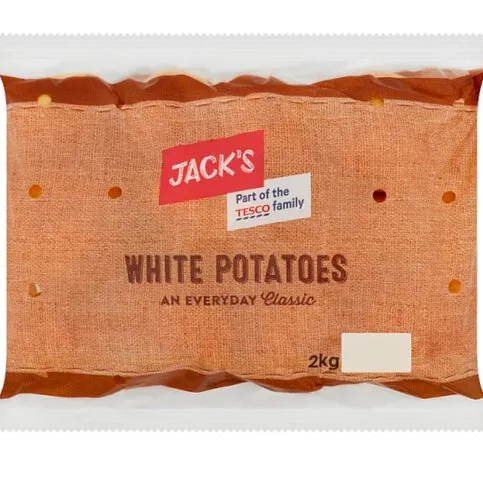 Jacks Washed white Potatoes 2kg