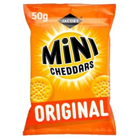 Jacob's Mini Cheddars Original Snacks 45g