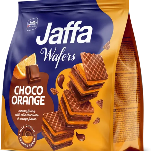 JAFFA CHOCOLATE ORANGE WAFER CUBES 150GM