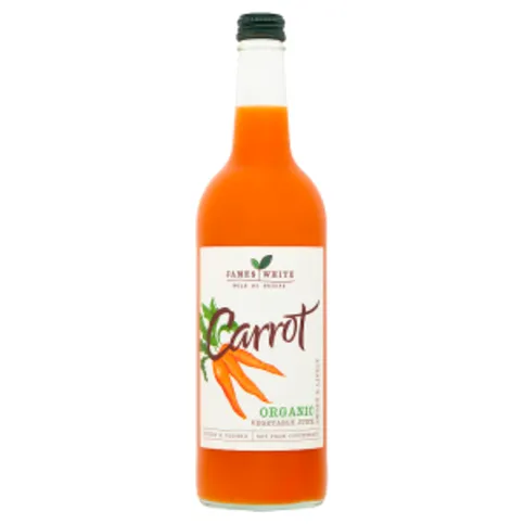 James White Organic Carrot Vegetable Juice 750ml