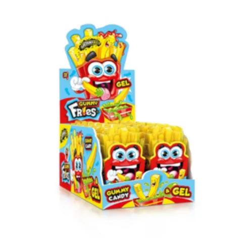Johny Bee Gummy Fries Dip & Lick 45g
