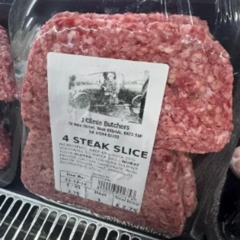 J Climie Butchers 4 Steak Slice
