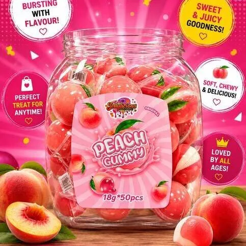 Jellylicious peach Gummy