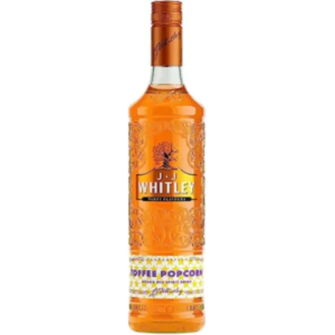 JJ Whitley Toffee Popcorn Flavoured Vodka 70cl
