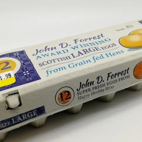 John D Forrest - 12 Large Eggs