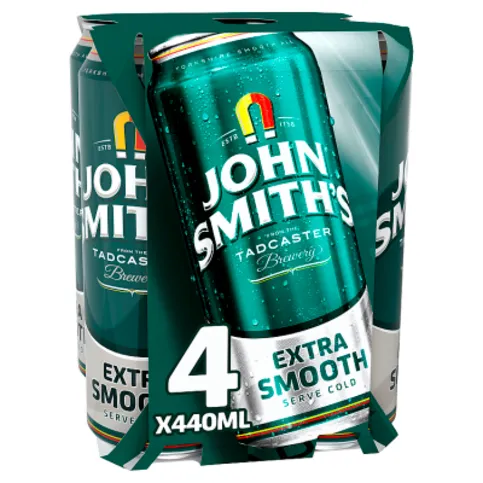 John Smith's Extra Smooth 4 x 440ml