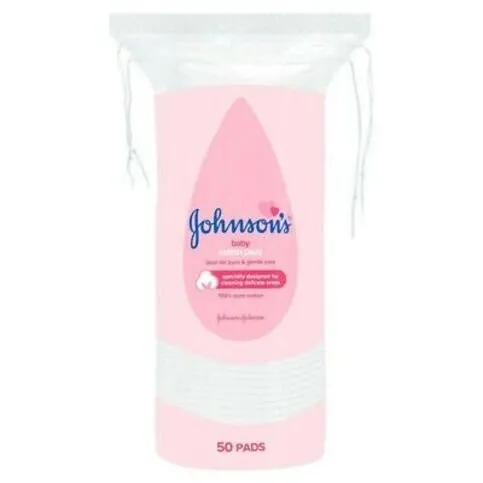 Johnson's® Baby 50 Cotton Pads