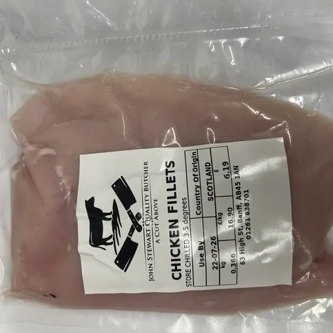 JOHN STEWART - CHICKEN FILLETS