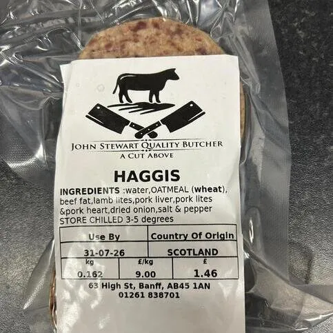 JOHN STEWART - HAGGIS