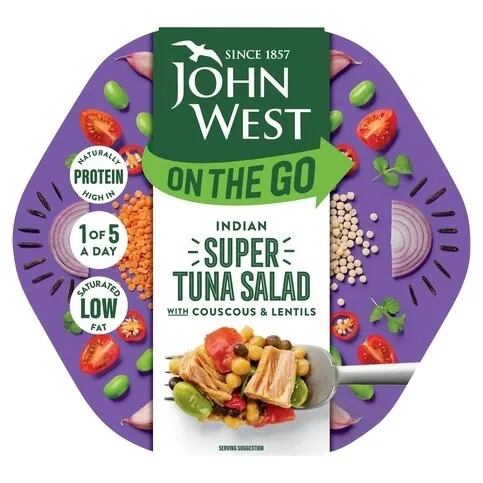 John West "Indian Style" - Tuna Super Salad, 220g