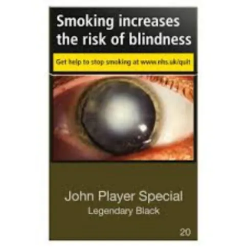 JPS Legendary Black Kingsize 20 Pack