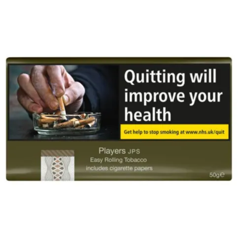 JPS Players Easy Rolling Tobacco Pouch 50g