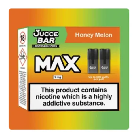 Jucce Bar Prefilled Pod Honey Melon 9mg