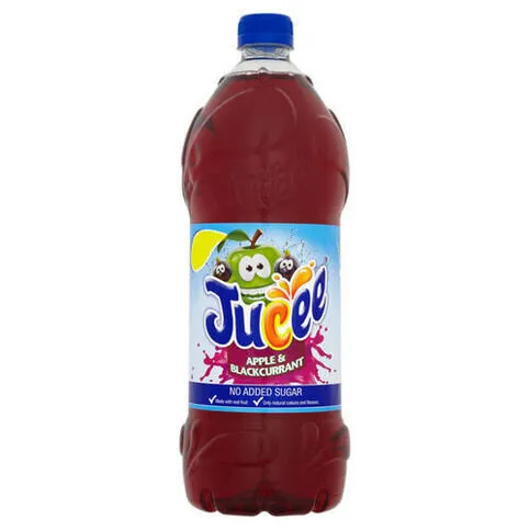 Jucee No Added Sugar Apple & Blackcurrant 1.5L