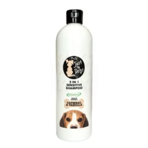 Just 4 Dogs Sensitive Oatmeal & Vanilla Shampoo 500ml