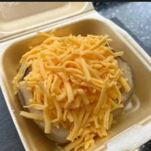 Just Cheese Baked Potato