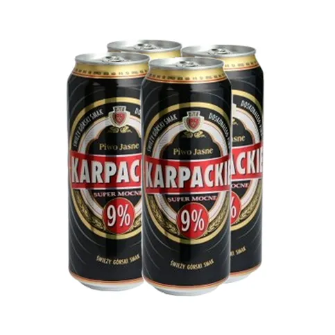 Karpackie 9% Can 4*500ml