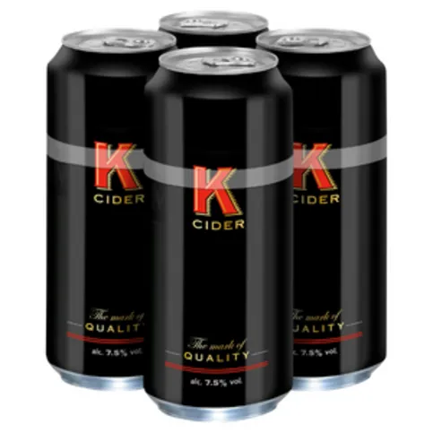 K Cider Can 4pack 440ml