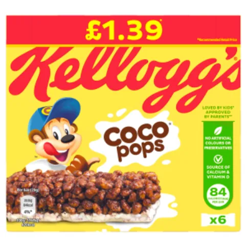 Kellogg's Coco Pops Cereal Bar 20g