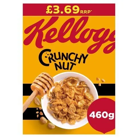 KELLOGGS CRUNCHY NUT PM£3.69 500G