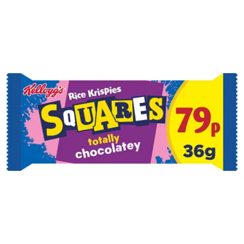 Kellogg's Rice Krispies Squares Totally Chocolatey 36g