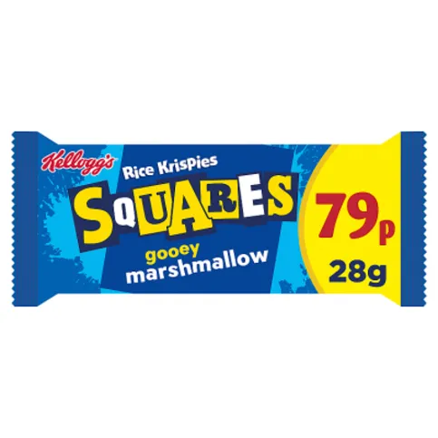 Kellogg's Squares Gooey Marshmallow Rice Krispies 28g