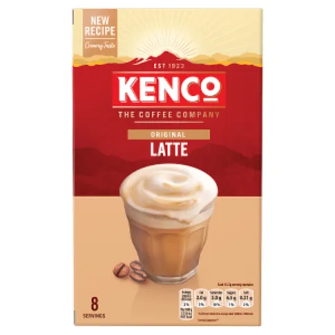 Kenco Original Latte 8 x 16.3g (130.4g)