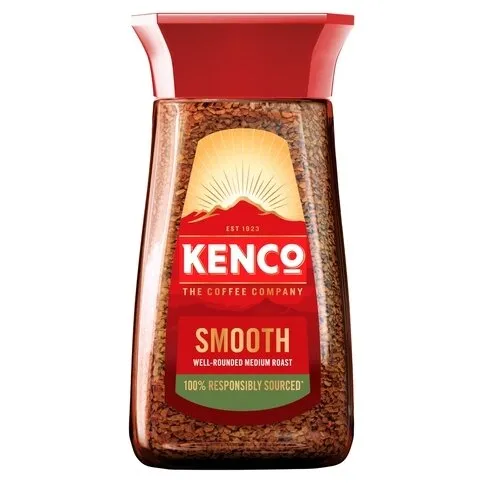 Kenco ‘Smooth’ – Well-Rounded Medium Roast, 200g jar