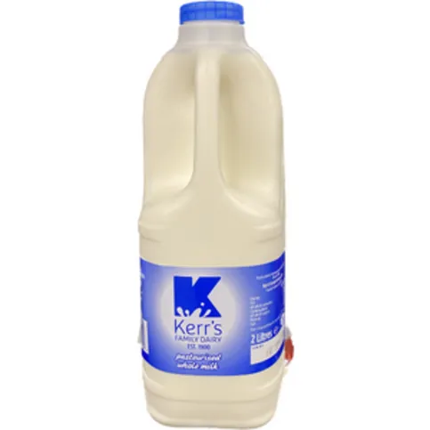 Kerrs Milk Whole Blue Jug 2L
